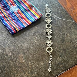 Brighton Silver Charm Bracelet